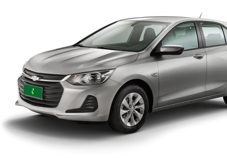 Carro Chevrolet Onix prata